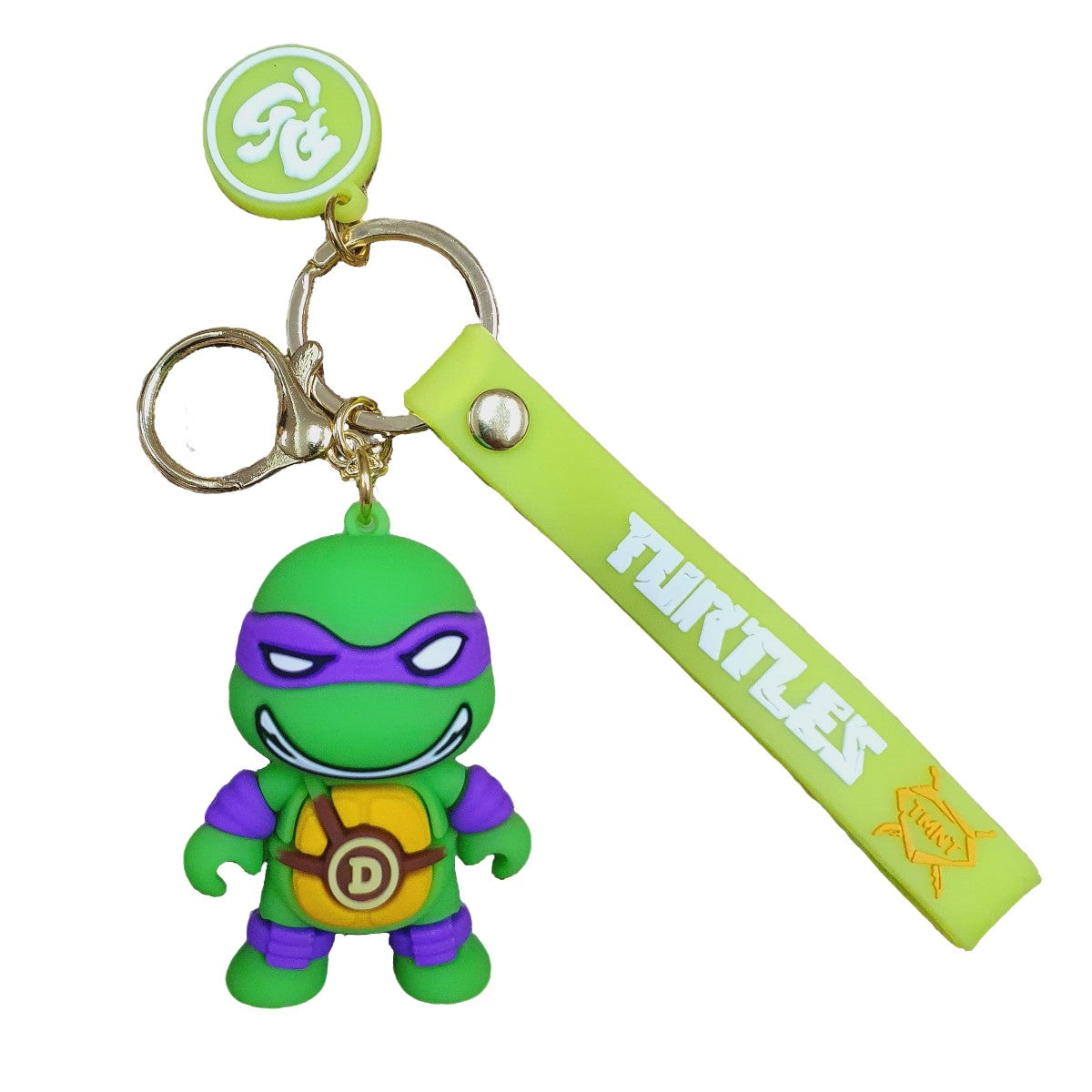 Llavero goma 3D Tortugas Ninja - Donatello