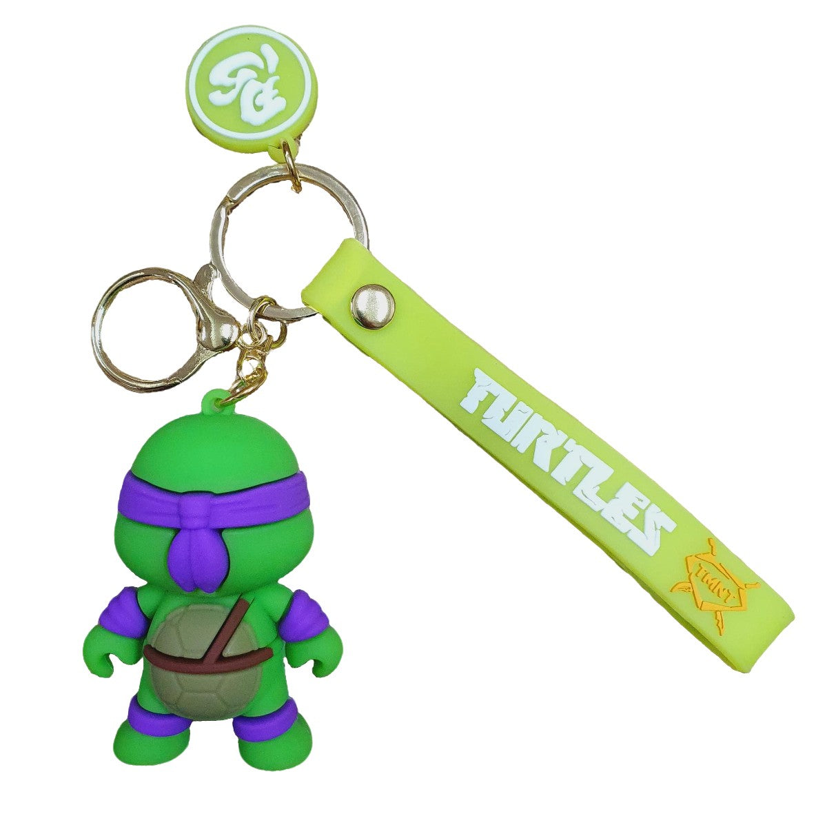 Llavero goma 3D Tortugas Ninja - Donatello