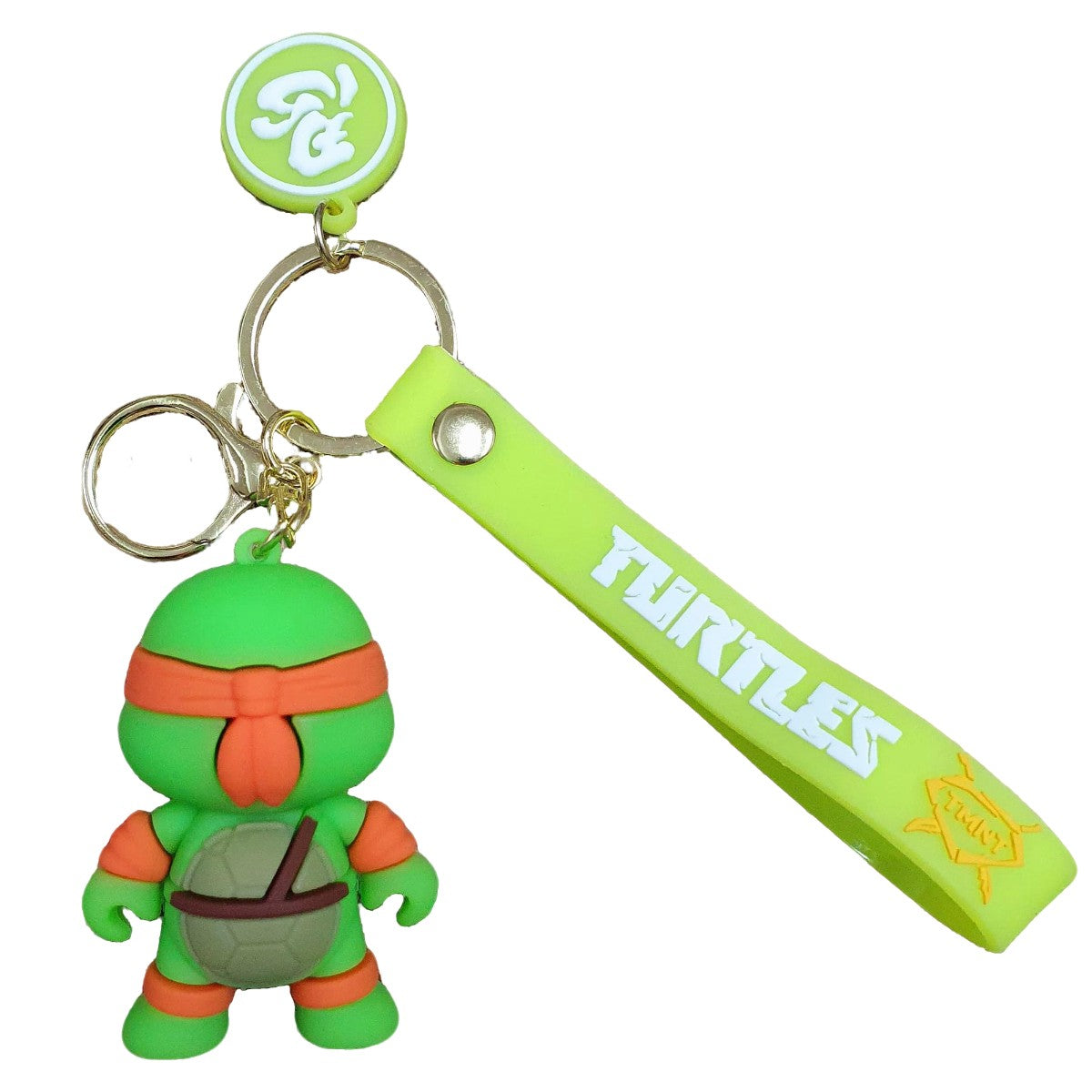 Llavero goma 3D Tortugas Ninja - Michelangelo