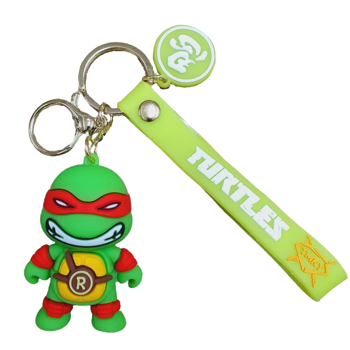 Llavero goma 3D Tortugas Ninja - Rafael