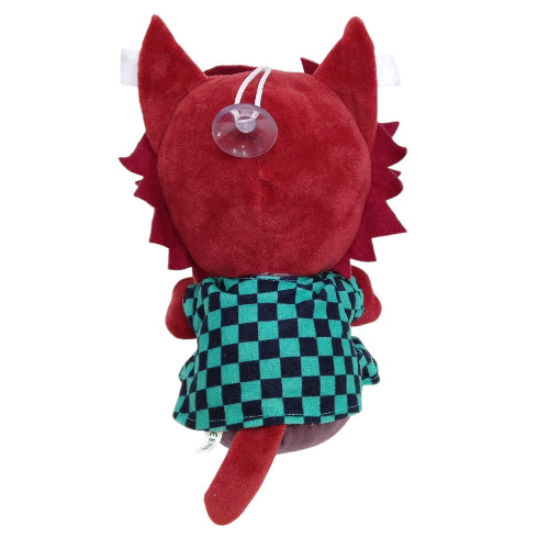 Peluche Plush Demon Slayer - Tanjiro patas de gato con ventosa 23CM