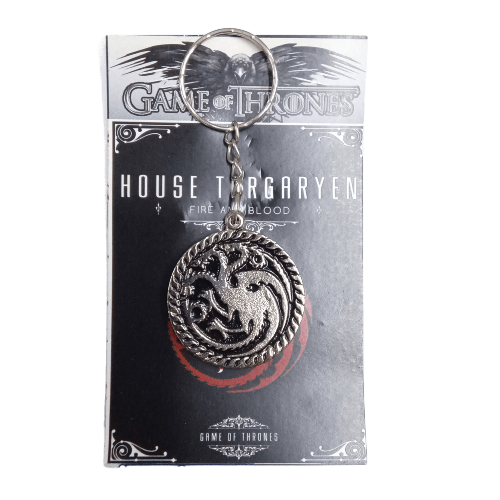 Llavero Juego de Tronos - Casa Targaryen (redondo)