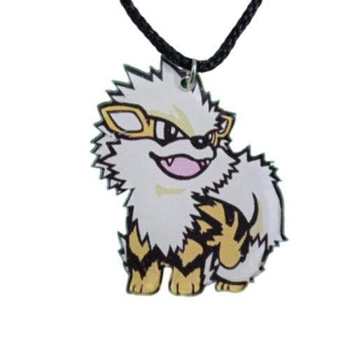 Colgante Acrílico Pokemon - Arcanine Chibi