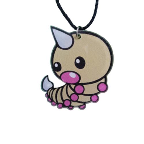 Colgante Acrílico Pokemon - Weedle Chibi