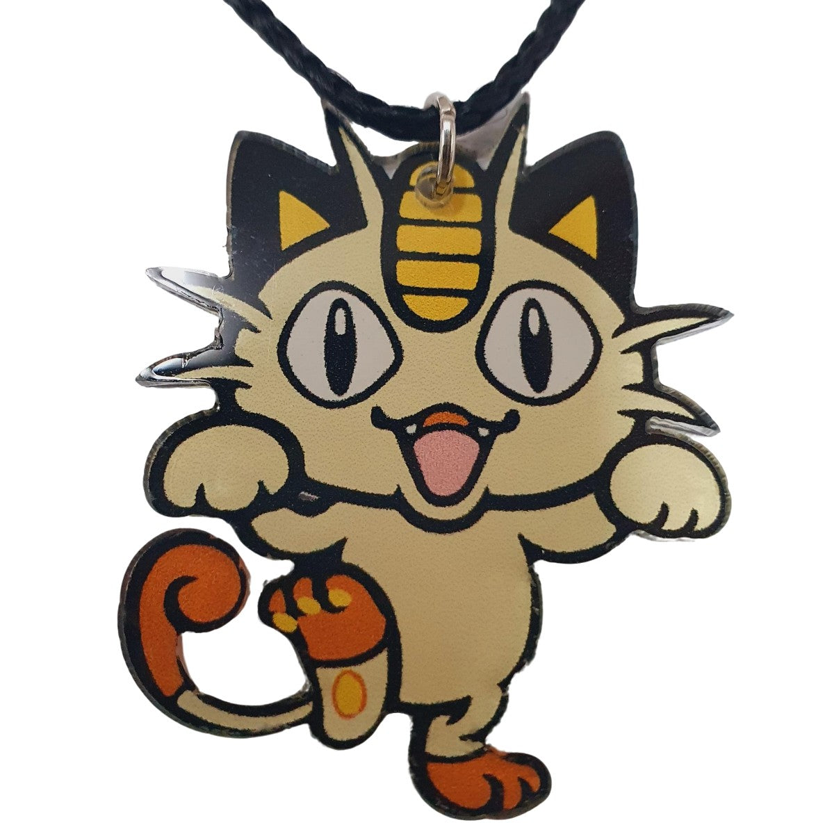 Colgante Acrílico Pokemon - Meowth Chibi