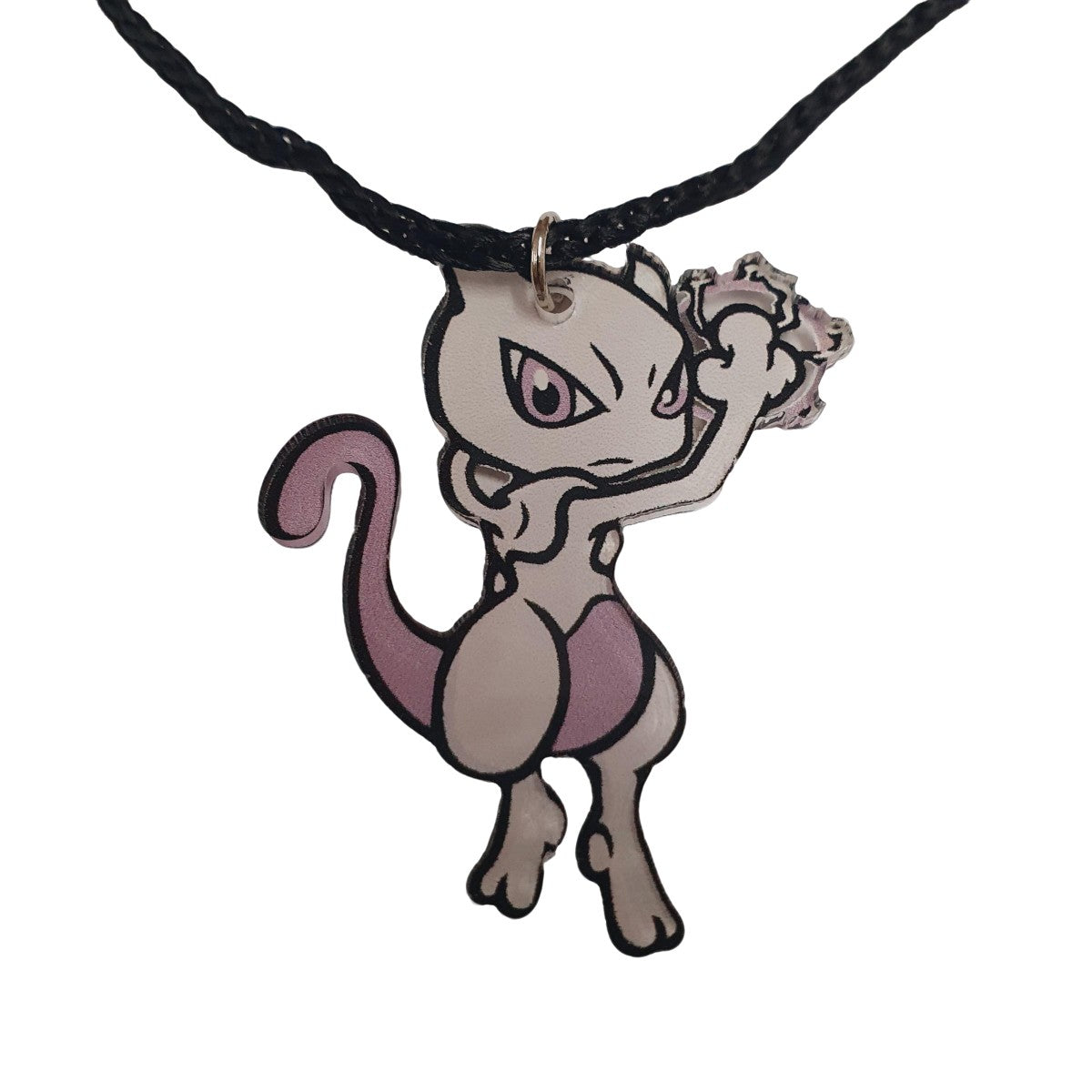 Colgante Acrílico Pokemon - Mewtwo Chibi