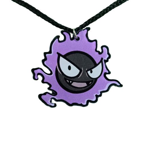 Colgante Acrílico Pokemon - Gastly Chibi