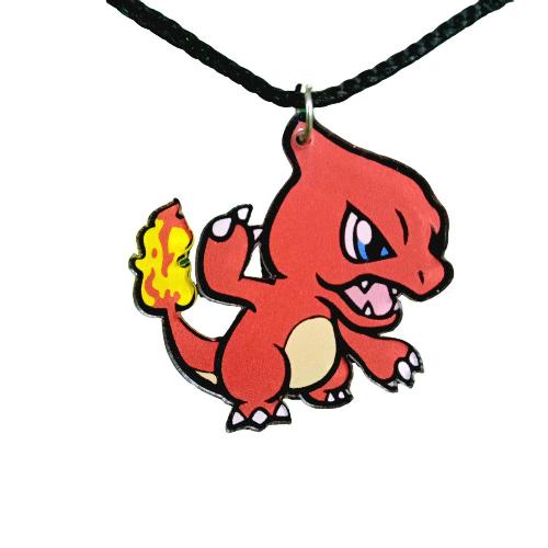 Colgante Acrílico Pokemon - Charmeleon Chibi