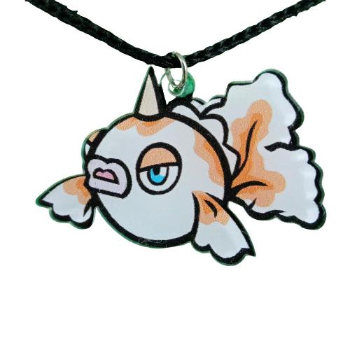 Colgante Acrílico Pokemon - Goldeen Chibi