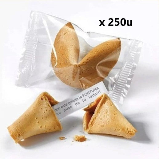 Galletas De La Fortuna Sabor Vainilla A Granel X 250 U