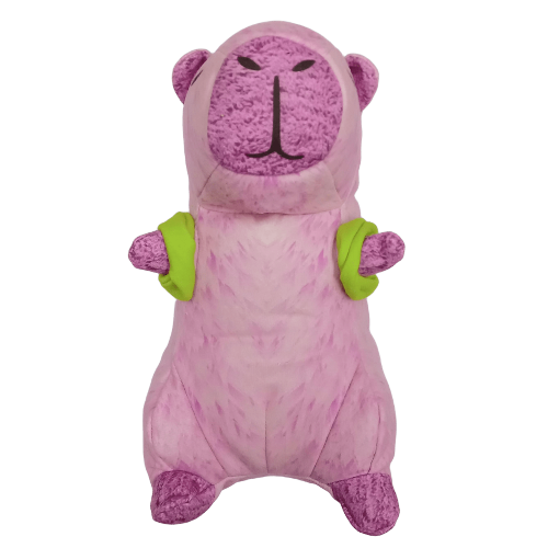 Peluche capibara carpincho (Rosa) - 25cm