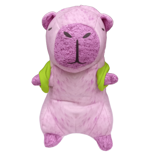 Peluche capibara carpincho (Rosa) - 25cm