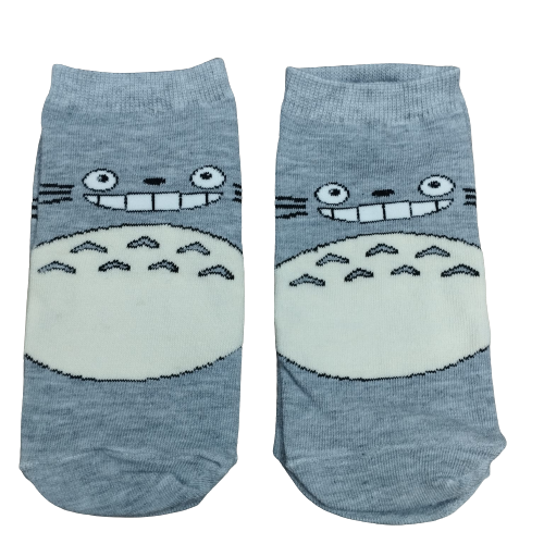 Medias soquete Totoro (cara grande)