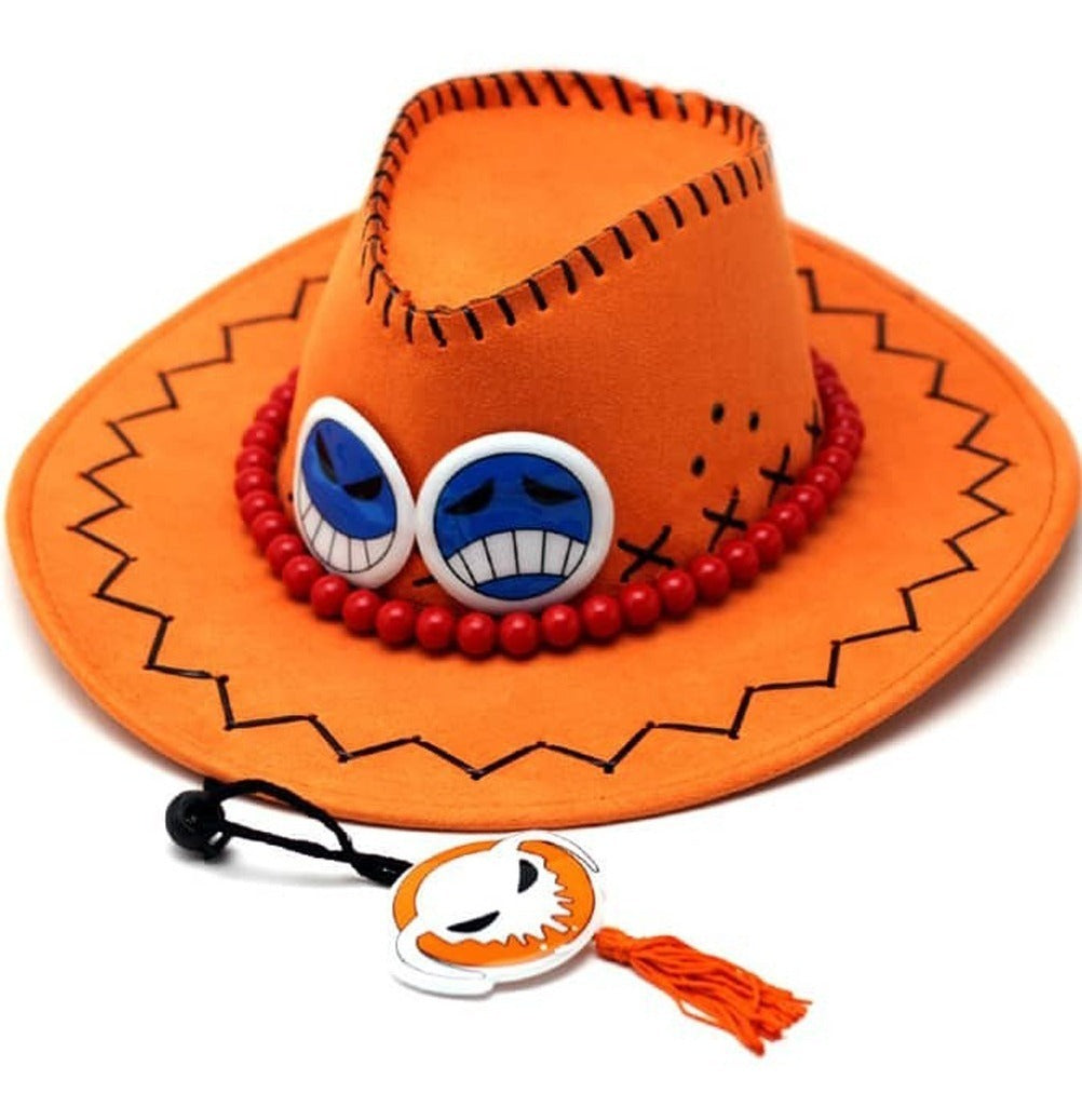 Sombrero One Piece Portgas D Ace Cosplay