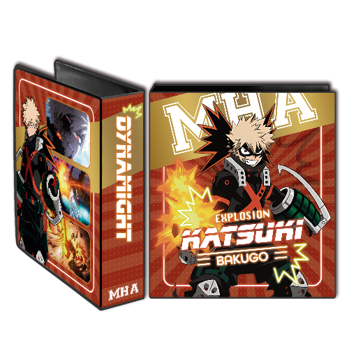 Carpeta Escolar N°3 My Hero Academia - Katsuki Bakugo (Modelo: BNH 03)