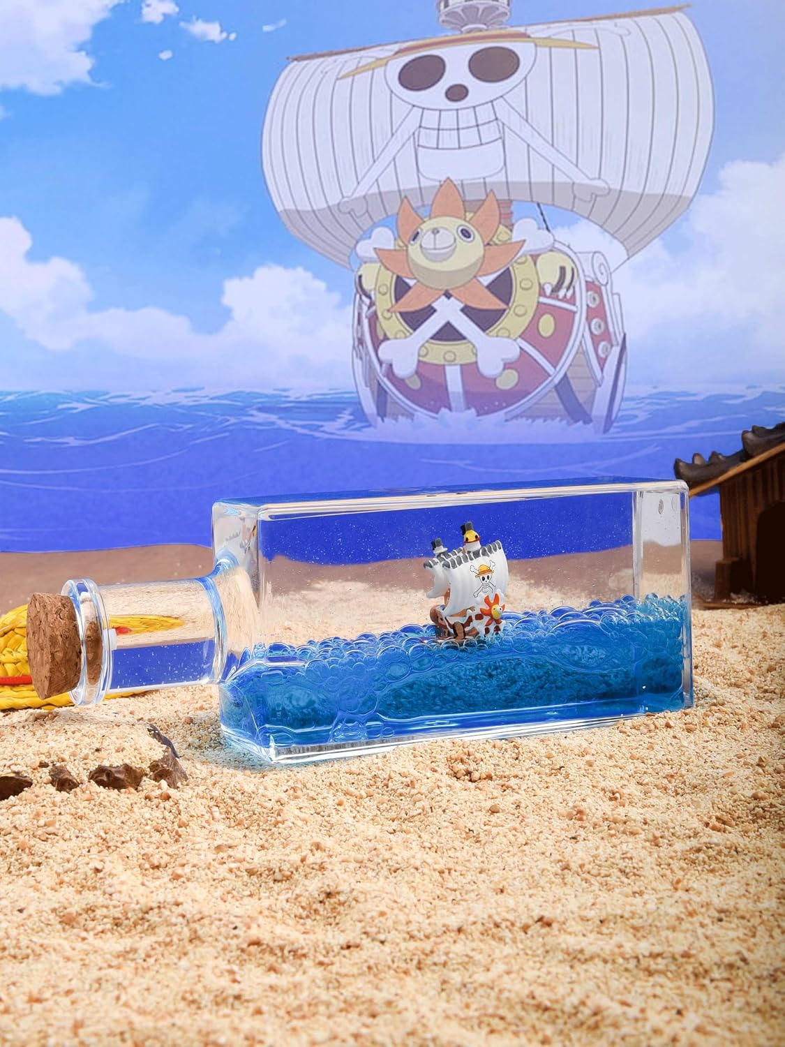 Barco One Piece insumergible - Thousand Sunny Botella