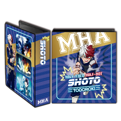 Carpeta Escolar N°3 My Hero Academia - Todoroki (Modelo: BNH 04)