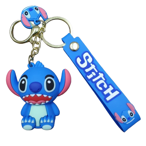 Llavero Goma 3D Lilo &amp; Stitch - Stitch Sentado