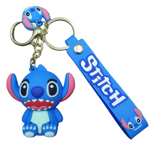 Llavero Goma 3D Lilo & Stitch - Stitch Sentado