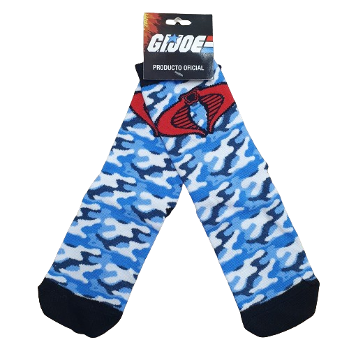 Medias 3/4 GI Joe - Comandante Cobra Oficial