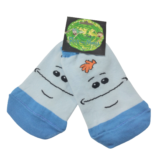 Medias soquete Rick and Morty-Mr. Meeseeks