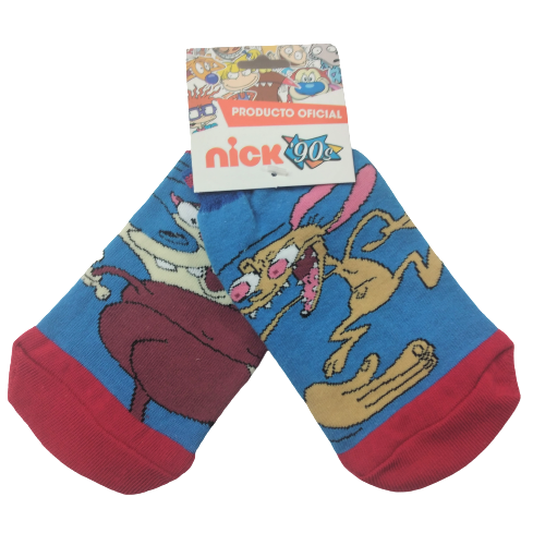 Medias soquete Ren y Stimpy