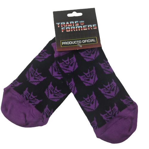 Medias soquete Transformers - Decepticons