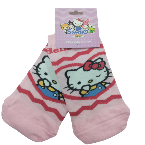 Medias soquete Sanrio - Hello Kitty rosa