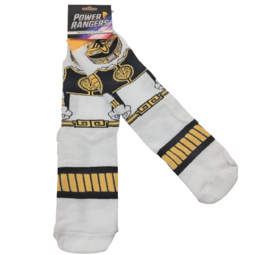 Medias 3/4 Power Rangers-Blanco