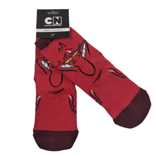 Medias 3/4 La Vaca y el Pollito-Rojo