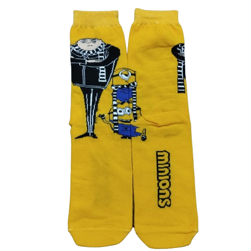 Medias 3/4 Minions - Gru & MInions