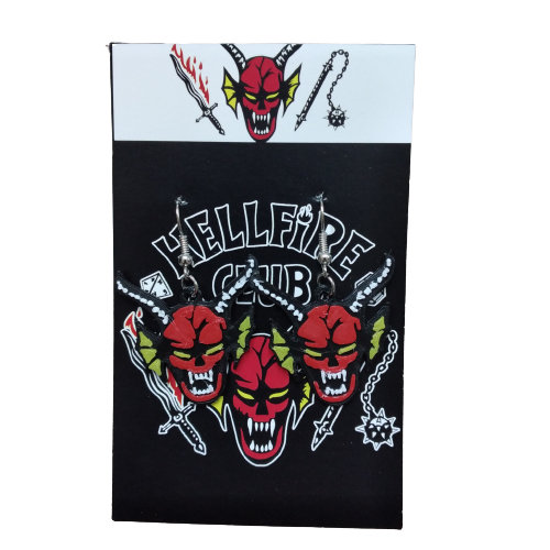 Aros 3D Stranger Things - Hellfire Club