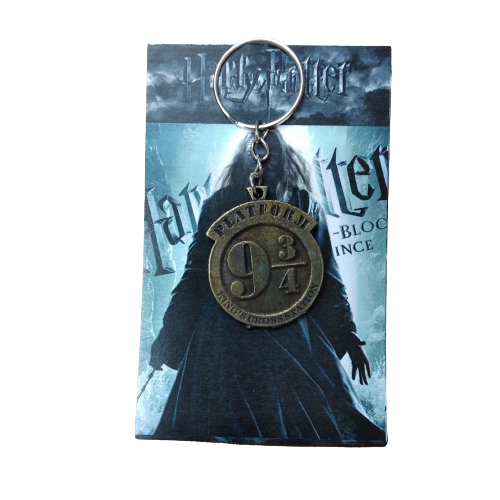 Llavero Harry Potter - Plataforma 9 3/4 Bronce