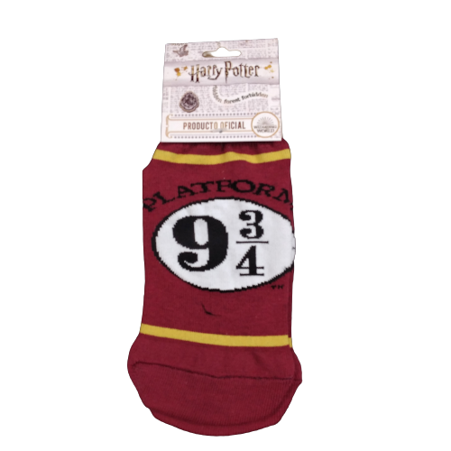Medias soquete Harry Potter - Plataforma 9 3/4