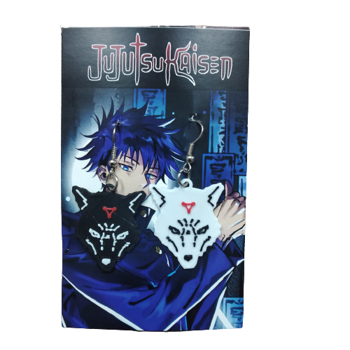 Aros 3D Jujutsu Kaisen - Lobos de Jade