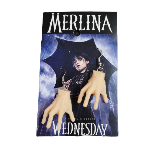 Aros 3D Wednesday Merlina - Manos