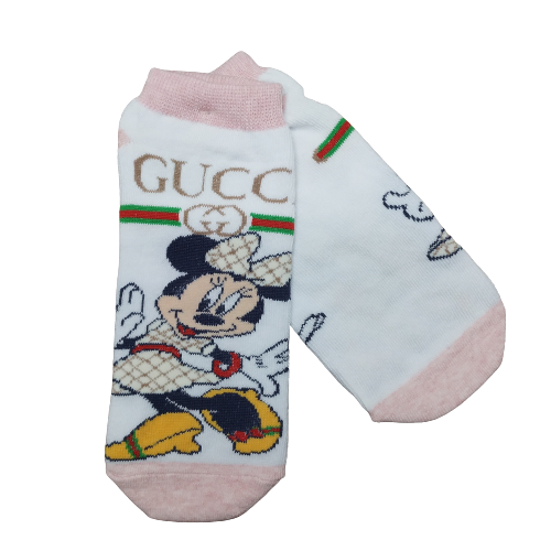 Medias soquete Minnie Gucci