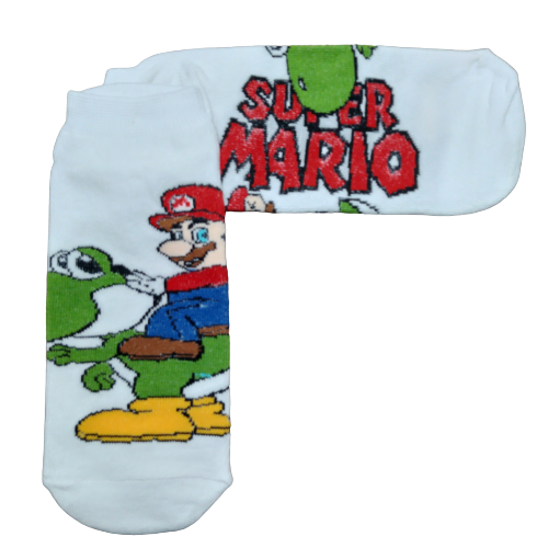 Medias soquete Super Mario - Mario &amp; Yoshi