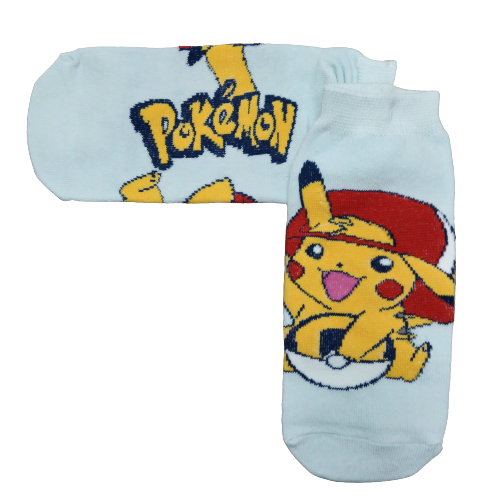Medias soquete Pokemon - Pikachu