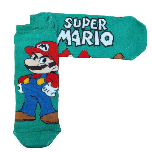 Medias soquete Super Mario - Mario