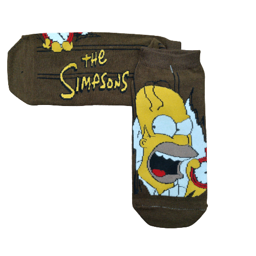 Medias soquete Los Simpsons - Homero &quot;Pierde la cabeza&quot;