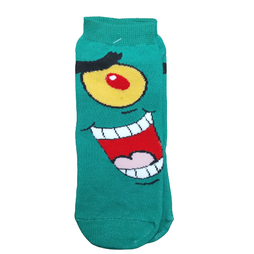 Medias soquete Bob Esponja - Plankton