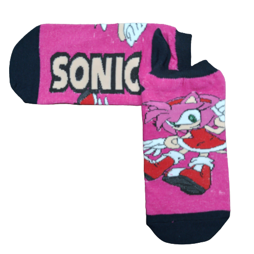 Medias soquete Sonic - Amy Rose
