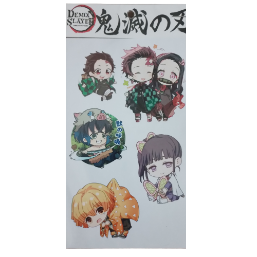 Stickers - Demon Slayer Modelo 1