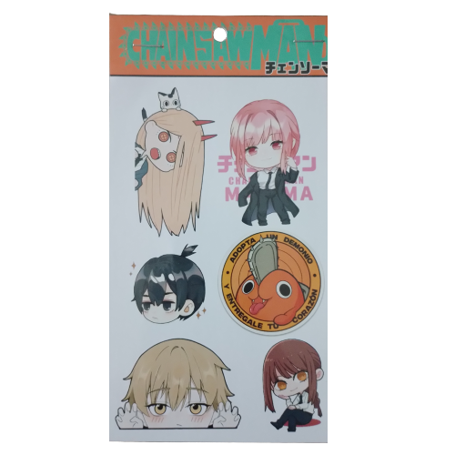 Stickers - Chainsaw Man Modelo 2