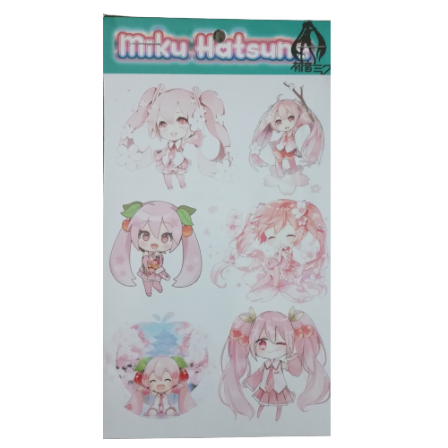 Stickers - Miku Hitsune Modelo 1