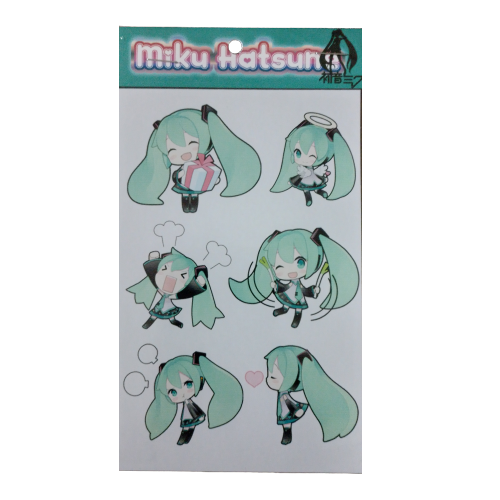 Stickers - Miku Hitsune Modelo 2