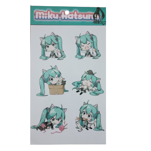 Stickers - Miku Hitsune Modelo 3
