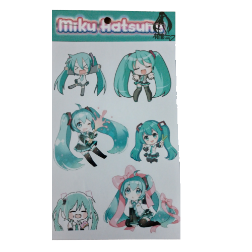 Stickers - Miku Hitsune Modelo 4