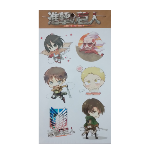 Stickers - Attack on Titan Modelo 1